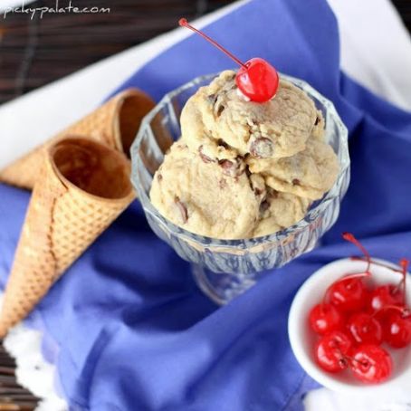 Ice Cream Chocolate Chip Cookies