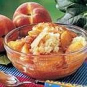 PEACH CAKE DESSERT