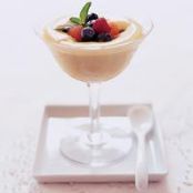 Sweet Wine Sabayon with Berries