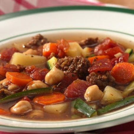 Slow Cooker Easy Italian Sausage Vegetable Soup