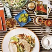 Slow-Cooker Chipotle Beef Tacos With Cabbage and Radish Slaw