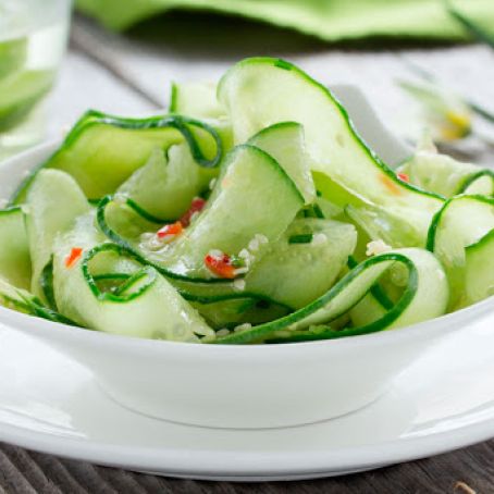 ENSALADA DE PEPINO ORIENTAL