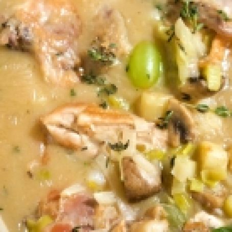 Emeril Lagasse's Coq Au Vin Blanc