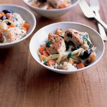 Chicken With Olives and Carrots