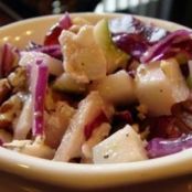 Cranberry Red Cabbage Chicken Salad