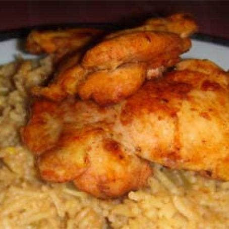 Marmalade Glazed Bone in Chicken