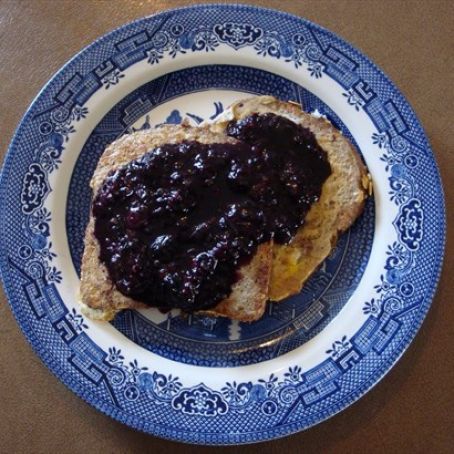 French Toast with Berry Syrup