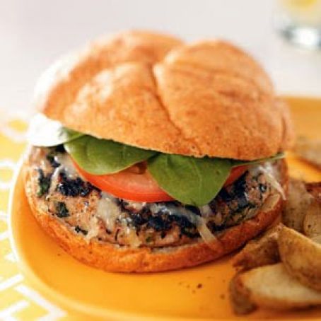 Chicken Florentine Burgers