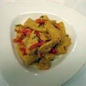 Chicken-fajita fettuccine