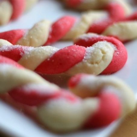 Candy Cane Cookies