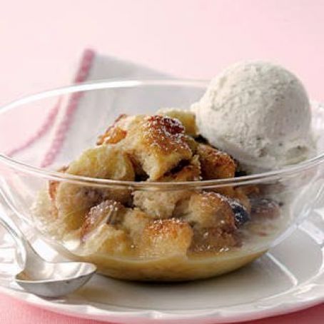Heavenly Bananas Foster Bread Pudding