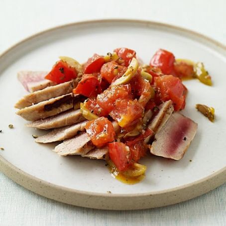 Grilled Tuna Provencal