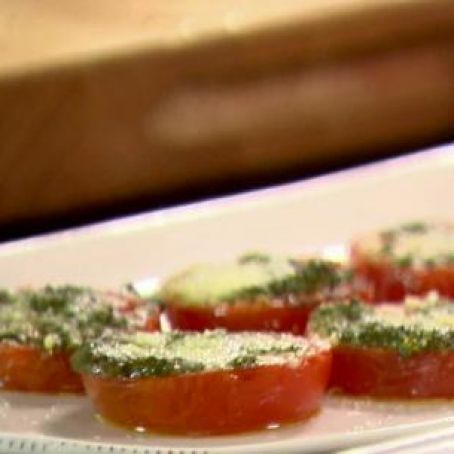 Tomatoes Roasted with Pesto