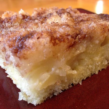 GERMAN APPLE CAKE I