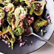 Roasted Broccoli & Fennel Salad