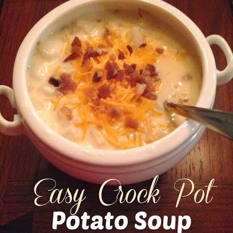 CrockPot Potato Soup