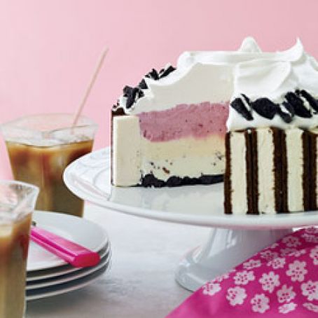 Layered Ice Cream Cake