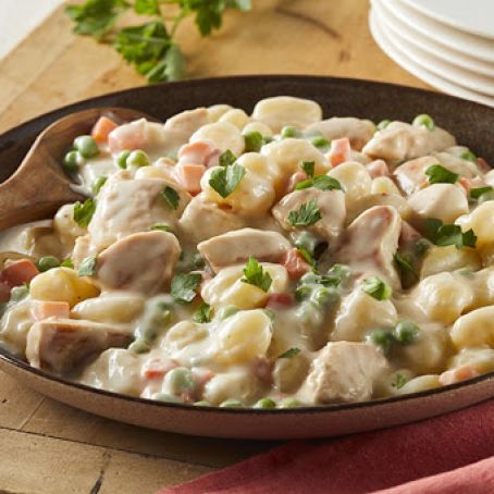 Skillet Chicken & Italian Dumplings