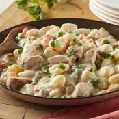 Skillet Chicken & Italian Dumplings