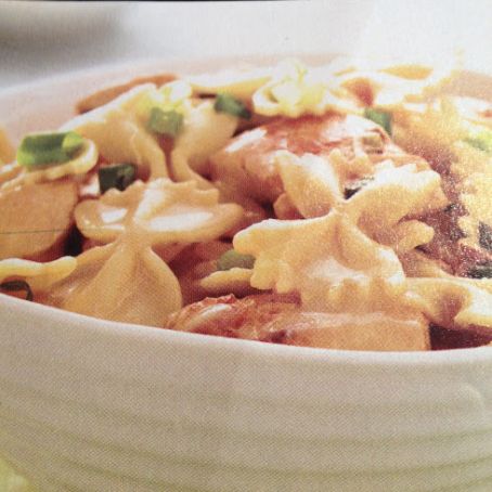 CHICKEN:  Lemon-Chicken Bowtie Pasta