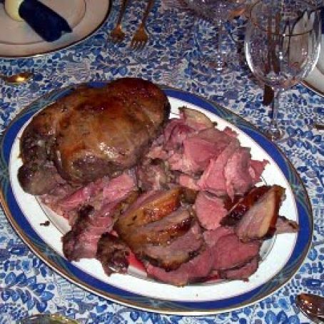 Shoulder of Lamb Braised in Chianti