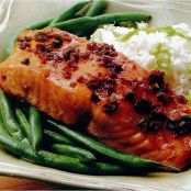 Ginger Scallion Salmon Filet