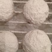 Cherry Almond Snowballs