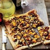 Mushroom, Butternut Squash & Gruyère Tart