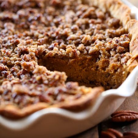 Praline Pumpkin Pie