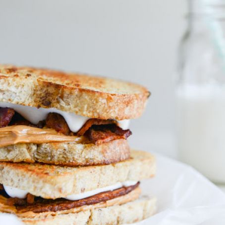 Toasty Bacon Fluffernutters