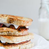 Toasty Bacon Fluffernutters