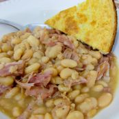 Slow Cooker Ham and Beans