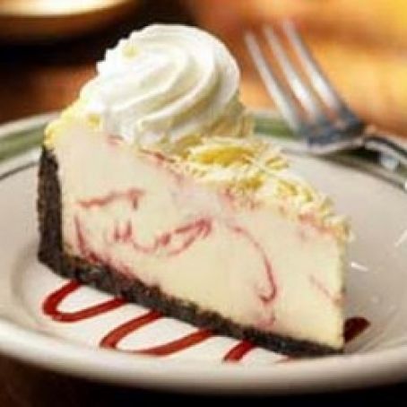 White Chocolate Raspberry Cheesecake