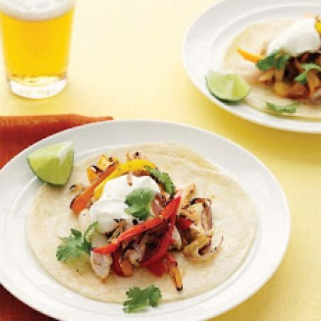 Fast Chicken Fajitas