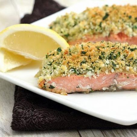 Panko Crusted Salmon