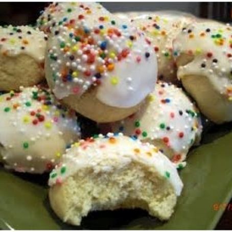 Anise Glazed Cookies