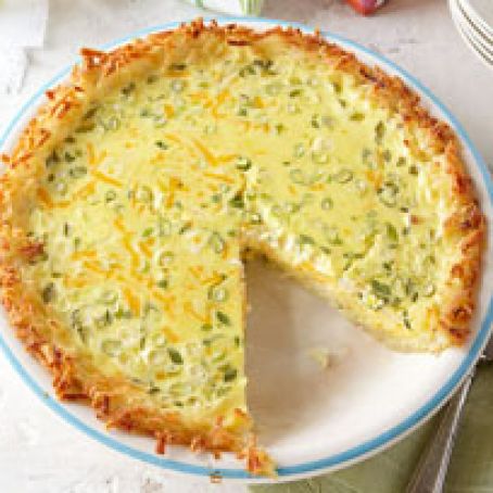 Potato-Crusted Quiche