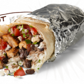 Chipotle inspired burrito