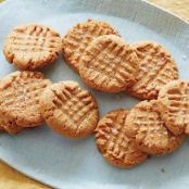 Peanut Butter Cookies-Flourless