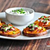 Loaded Sweet Potato Bites – Low Carb, Gluten Free