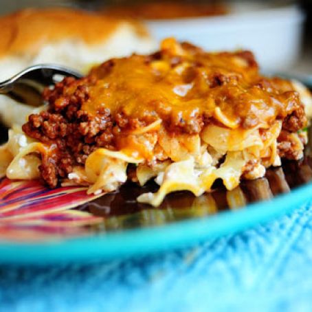 Sour Cream Noodle Bake by Ree Drummond