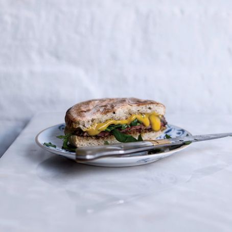 Grilled Steak Sandwiches with Dried Shrimp-Chile Jam