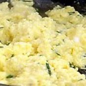 Cream Eggs with Irish Cheese and Chives