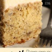 Crazy Banana Cake with Cream Cheese Icing