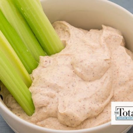 Almond Butter Greek Yogurt Dip