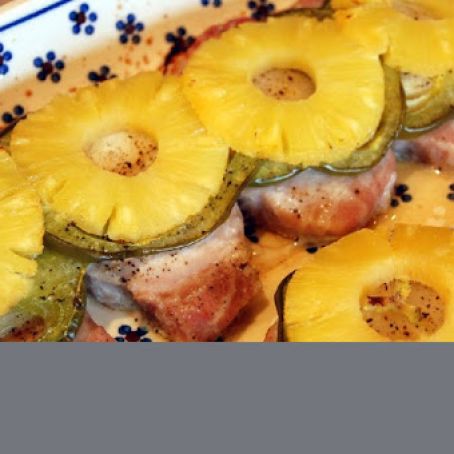 Pork Chops and Pineapple Pie