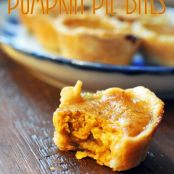 Pie - White Chocolate Pumpkin Pie Bites