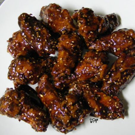 Spicy Korean Chicken Wings