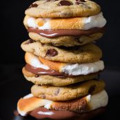 Chocolate Chip Cookie S’mores