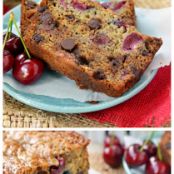 Chocolate Cherry Banana Bread